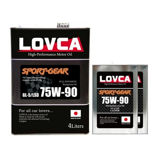 LOVCA SPORT-GEAR 75W-90 6L GL-5/LSD■LSG7590-6