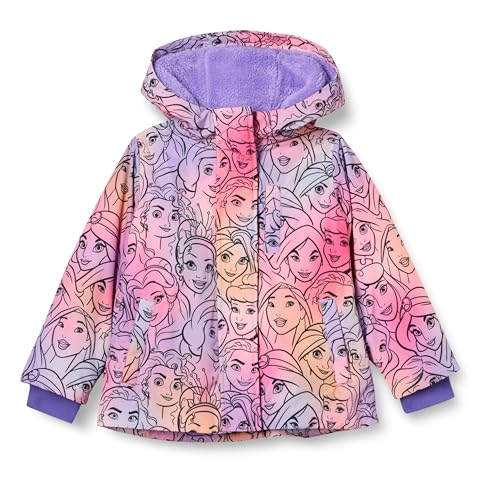 Amazon Essentials Disney | Marvel | Star Wars | Frozen | Princess Girls and Toddlers' Warm Puffer Coat