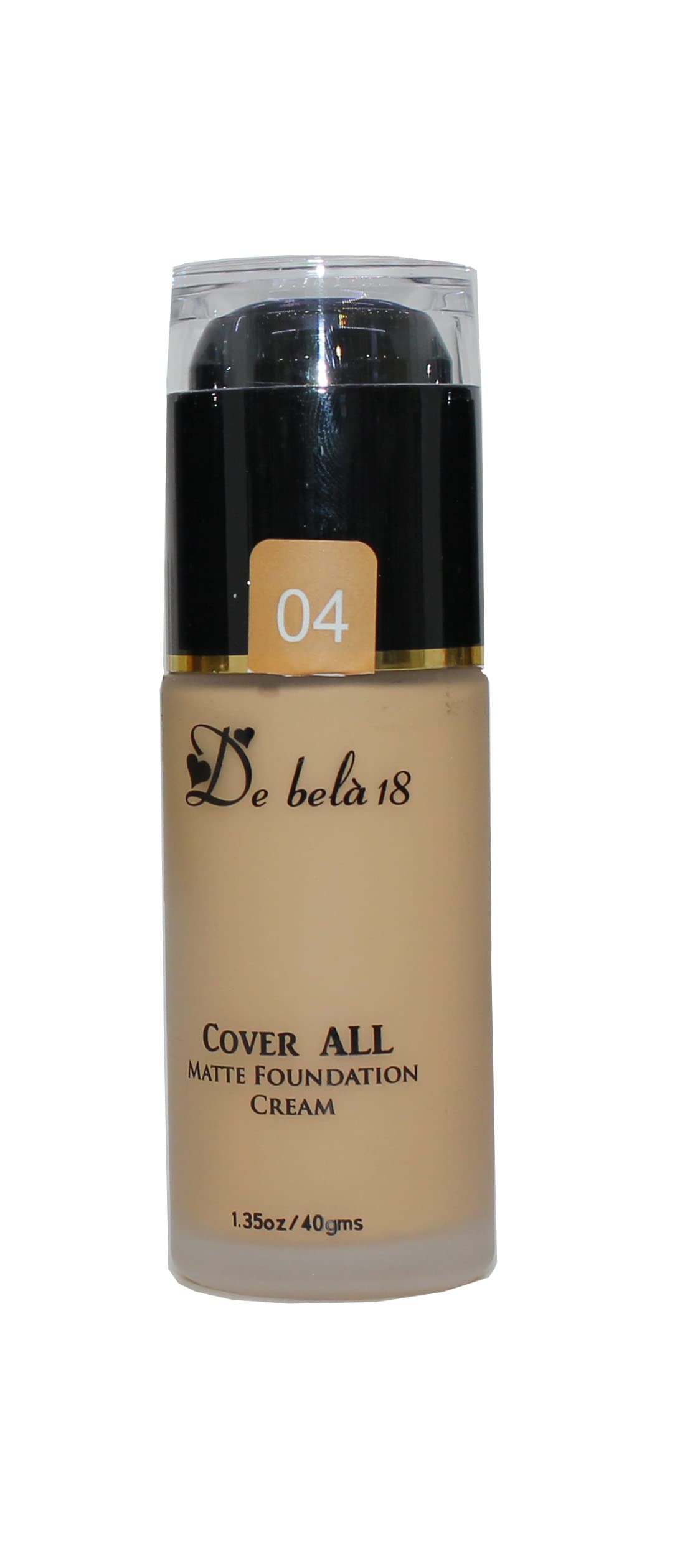 De Bela 18Cover All Matte Foundation Cream (04)