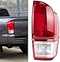 Boine Compatible With 2016 2017 2018 2019 2020 2021 Toyota Tacoma Pickup Right Passenger Side Red Tail Light Housing Replace 81550-04170