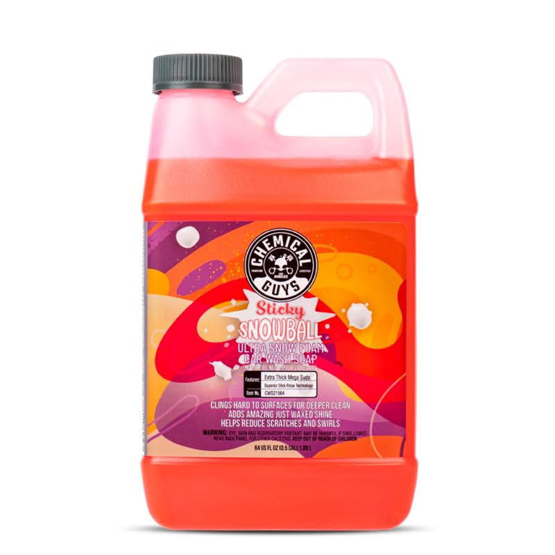 Chemical Guys Sticky Snowball Snow Foam Auto Wash