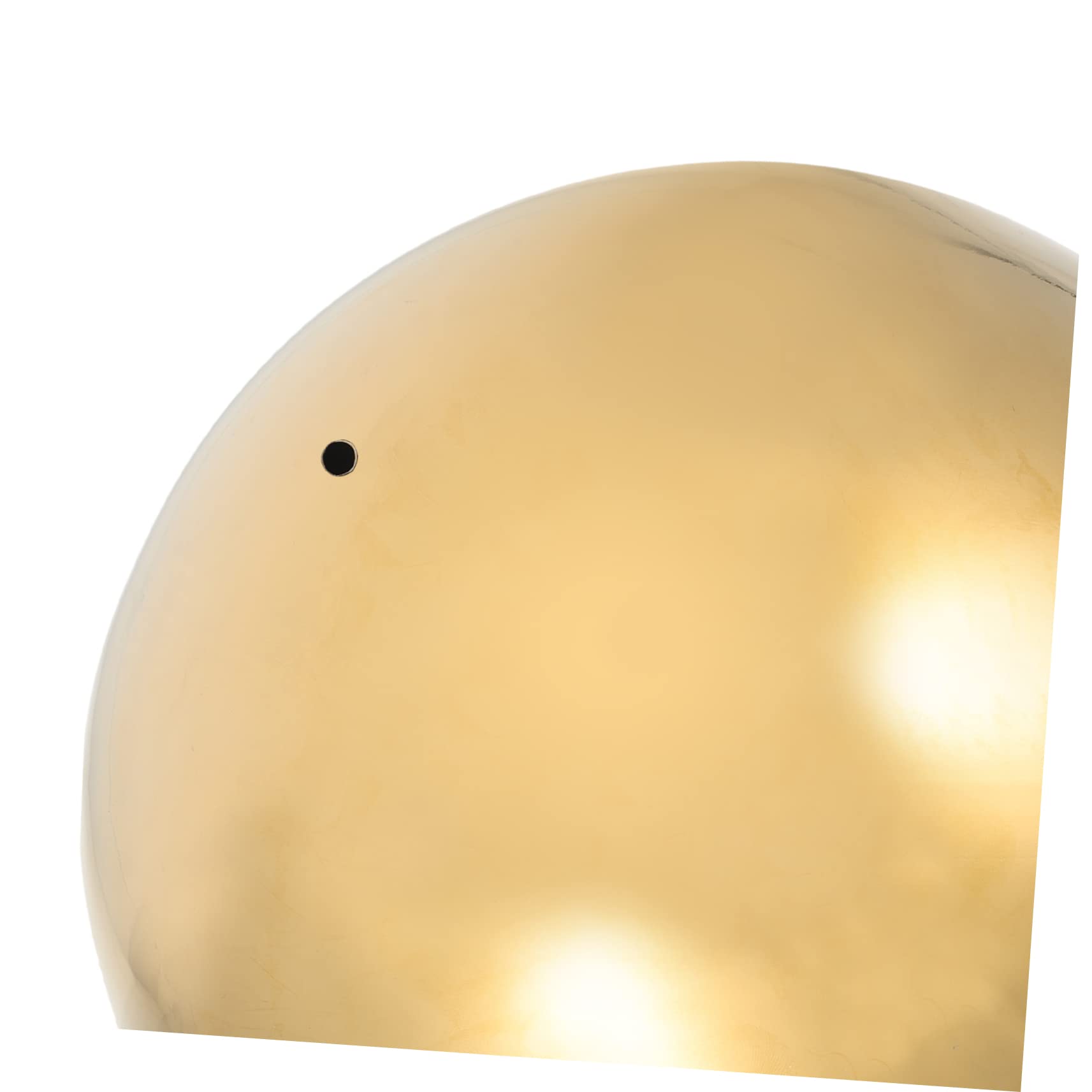 Levemolo Stainless Steel Gazing Ball Outdoor Balls Decorations Silver Spheres Large Gazing Globe