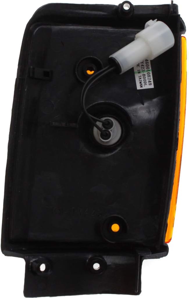 For 1984-1986 Toyota Pickup Pair Park/Clearance Lights Driver and Passenger Side Std; black TO2520158 TO2521158 For 81620-89143 81610-89143