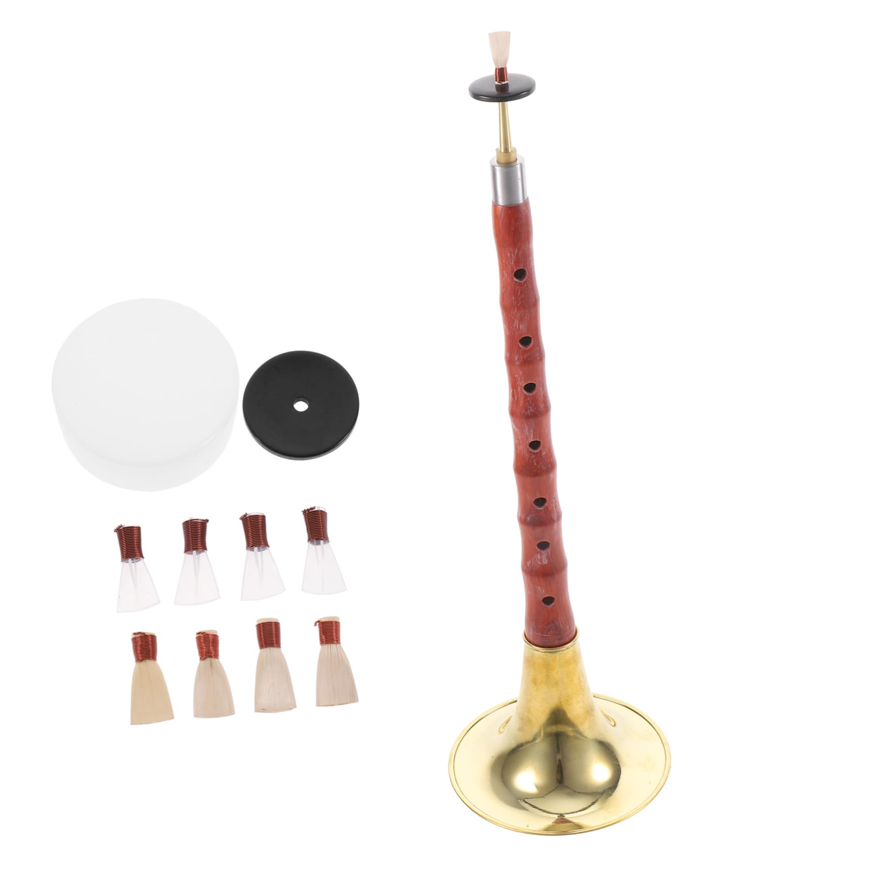 Generic Suona Cinese in Palissandro Rosso Per Principianti Strumento Musicale a Fiato Leggero e Portatile Suono Naturale e Bello Realizzato a Mano Buona Esperienza