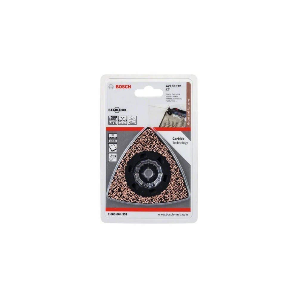 BOSCH 2608664351 - Accesorio para multiherramienta AVZ 90 RT2: mortero,abrasivo: carburo