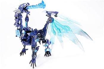Amazon.co.jp: JINBAO 変形ロボット FREEZE DEVIL DF-08 青の龍