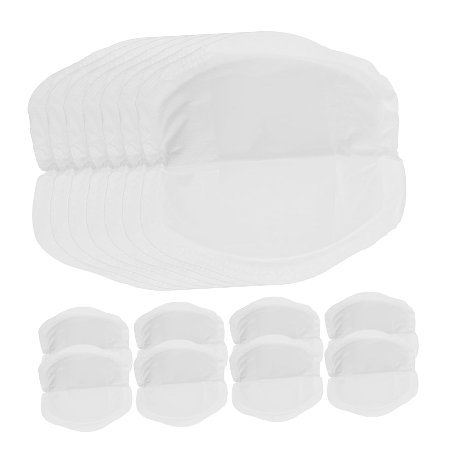 24Pcs Disposable Supple Breast Pads Lightweight Breathable Nursing Cushions for Breastfeeding Convenient Leak Protection for Daily Use