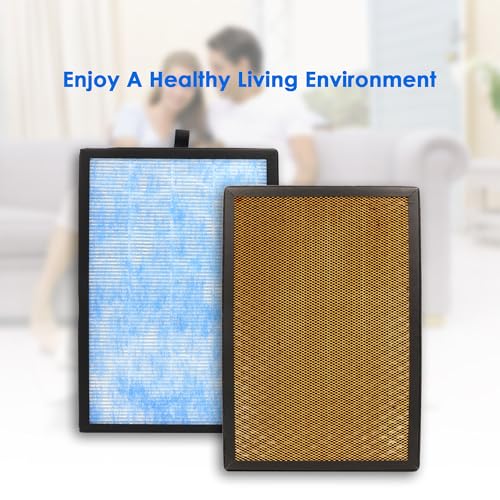 Image of AirMax 8L Replacement Filter, Compatible with Okaysou AirMax8L Air Purifier, Blue Ultra Filter and Activated Carbon Filter