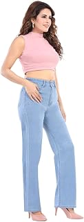KIVI Women’s Straight Fit Cotton Pants | Comfortable Waistband, Versatile Ladies Bottoms for Casual Outings, Smooth Fabric... Price In India