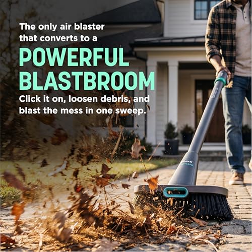 Shark BlastBoss, All-in-One Air Blasting System with BlastBroom, AB2111GY - image 6