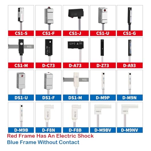 CS1-U D-Z73 sensor de interruptor magnético de cilindro neumático industrial 3