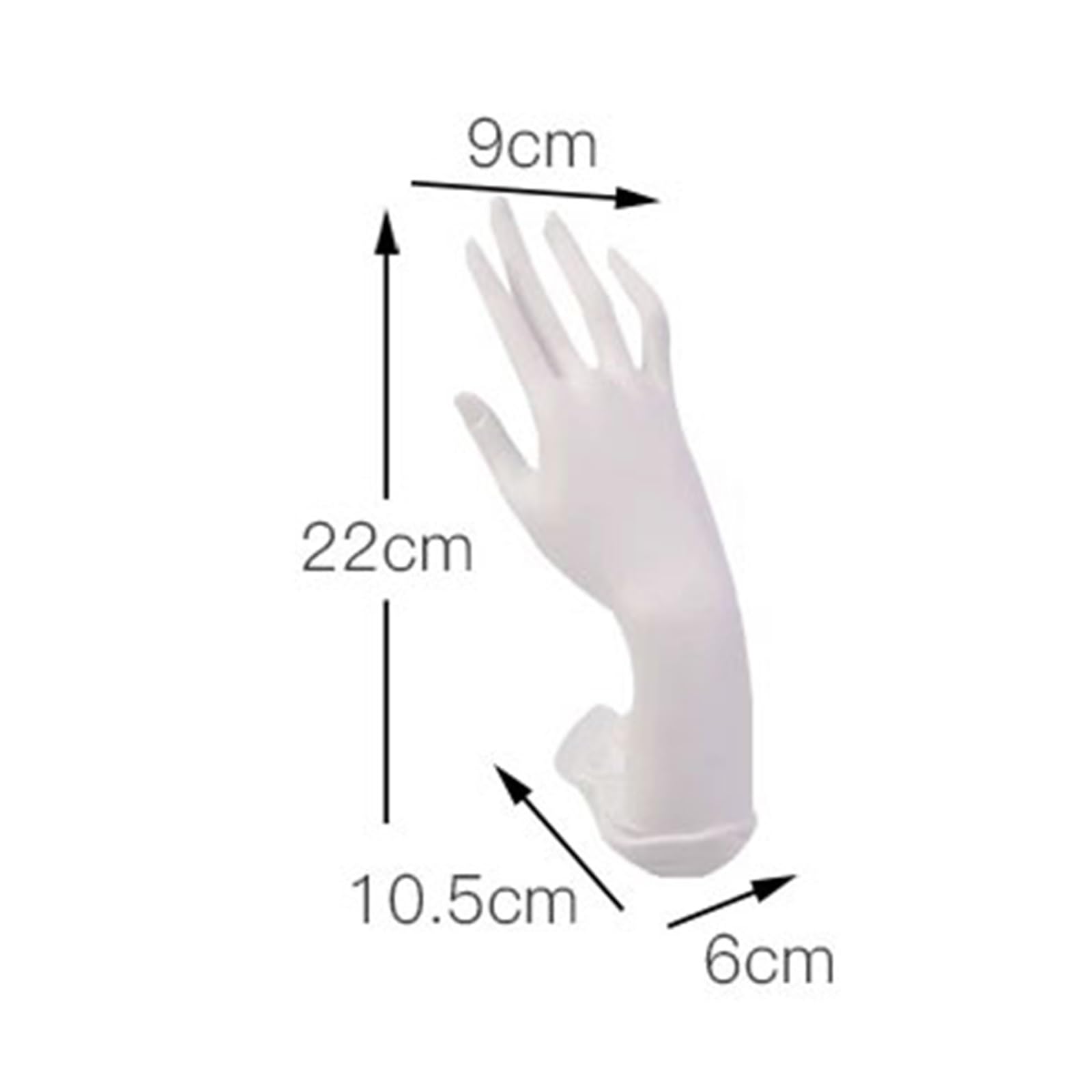 Espositore gioielli Bracciale porta anelli for gioielli in resina a mano manichino Per conservare ed esporre i gioielli