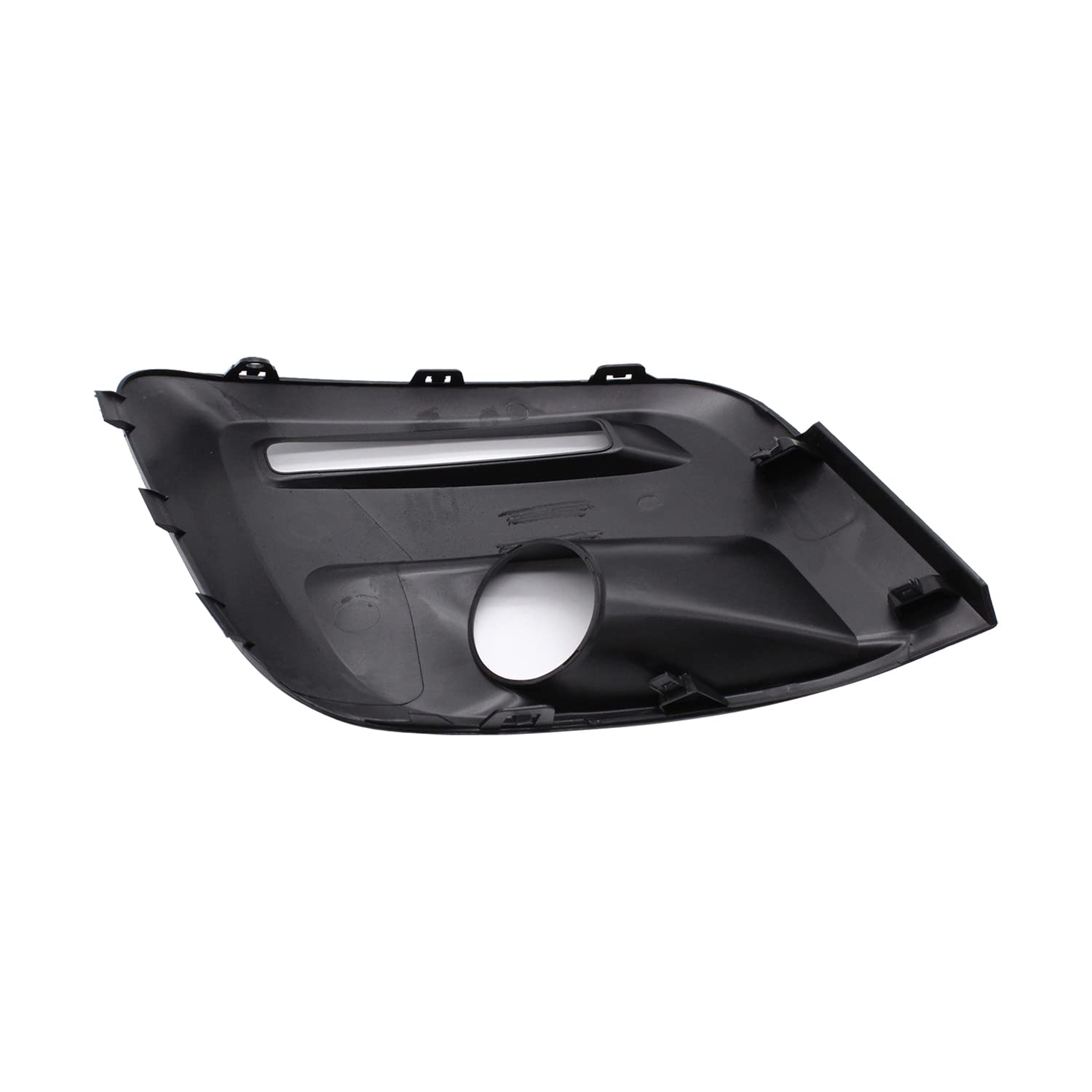 1 PC SHLPDFM Nero Anteriore Sinistra N/S Paraurti Lato Passeggero Griglia Foglight 1613564680 Compatibile con Citroen Berlingo Peugeot Partner 2015-2018