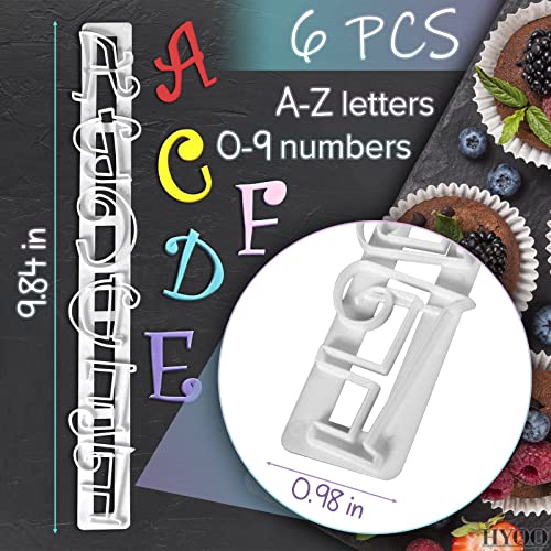 Alphabet Stamps Cake Decorating Set - Number Cookie Cutters Alphabet Fondant Cake Decorating White Letter Stamps For Kids - Decorating Paste And Fondant Stamps Diy Stencil Cutter Mold Letters Stamps #TOP1