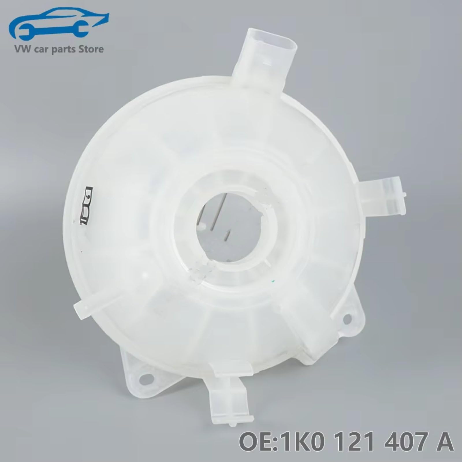 Compatible Avec Skoda Pour Altea XL 2006-2016 Pour Alhambra 2010-2016 Moteur Radiateur Réservoir Liquide Refroidissement Bouteille Bouchon Pièces OEM:1K0121407A Réservoir de compensation