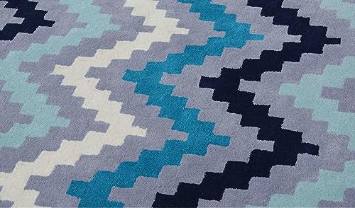 Image of Soft Pure Woolen Modern Collection Tufted Carpet for Living Room,Bedroom'Kitchen and Hall (7 X 10) Feet