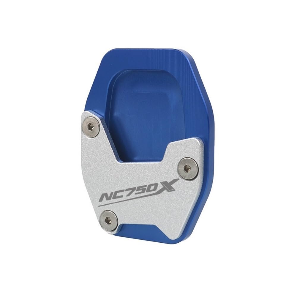 Ymiko Piastra di Estensione della Piastra del Cavalletto Laterale del Cavalletto per Moto Ingrandisci per NC750X/X-ADV 17-19 (Grigio)(Grigio