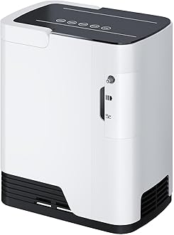 Oxygen Generator,1-7L Adjustable Oxygen Concentrator Machine,Low Noise Machine with Accessories&Filter Cotton