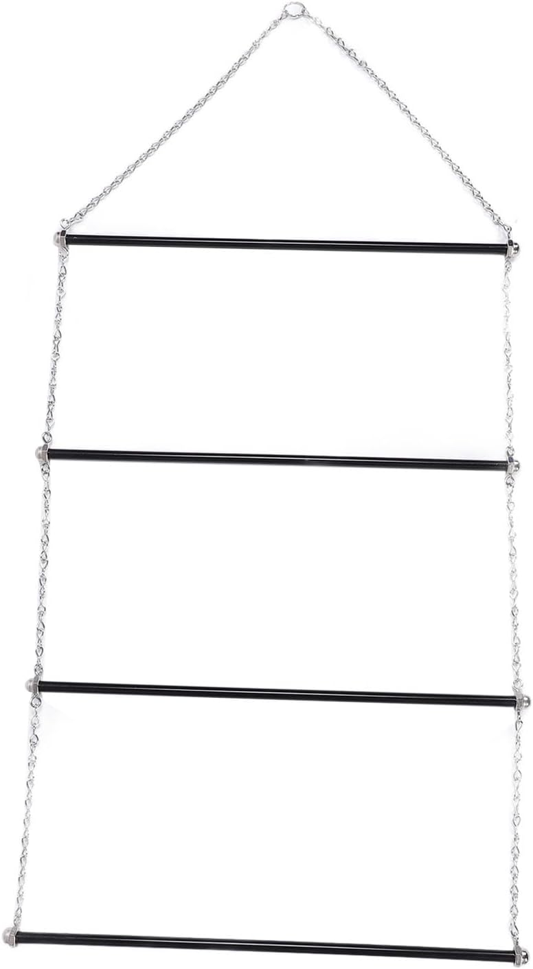 Proud similar, HEEPDD Saddle Blanket Rack, Adjustable 4 Layer Metal Hanging Saddle Storage Organizer Multifunctional Large Size Saddle Blanket Rack for Horse Saddle Pads