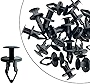 Rydowenna 20pcs Bumper Fascia Flares & Air Dam Push-Type Retainer Clips Compatible with GMC GM Cadillac Chevrolet Ford 11589292