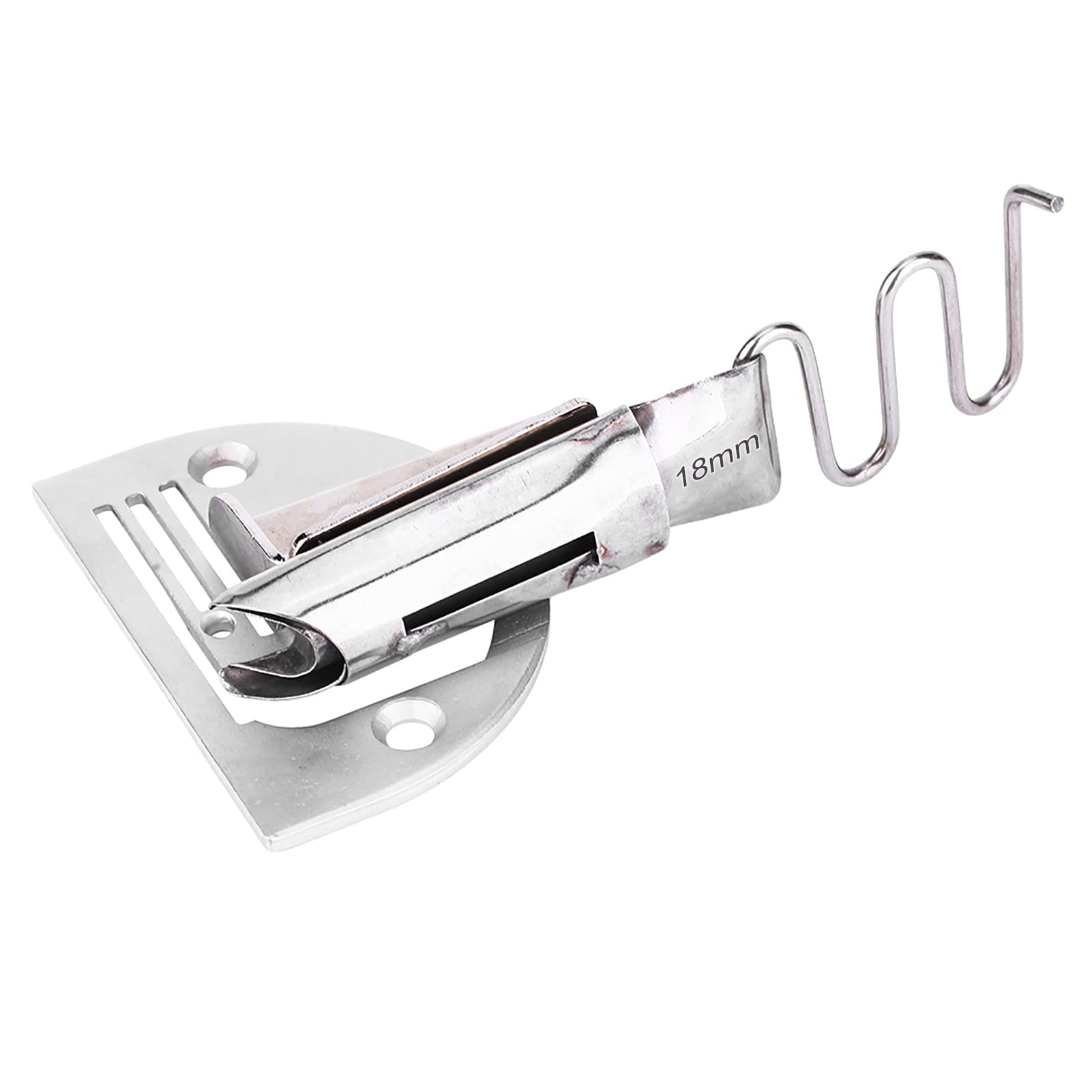 Adjustable Sewing Machine Folder, Double Fold Right Angle Bias Set Binding Attachment for Lockstitch Sewing Machine, Handmade Projects, Quilting, and Custom Garment Making