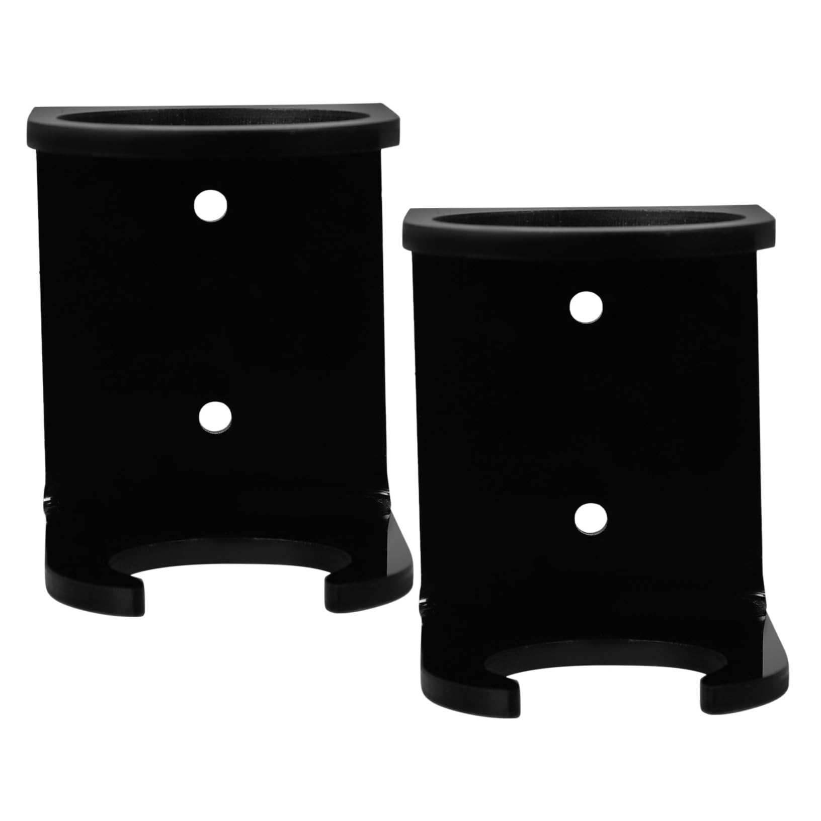 Hemoton 2Sets Creative Wall Mounted Baseball Bat Display Rack of Elegant Bat Support Holders for Space Saving Storage and Showcase for Baseball Memorabilia and Decor