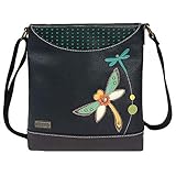 Chala Dragonfly Sweet Messenger Bag Purse, Dragonfly lovers gift