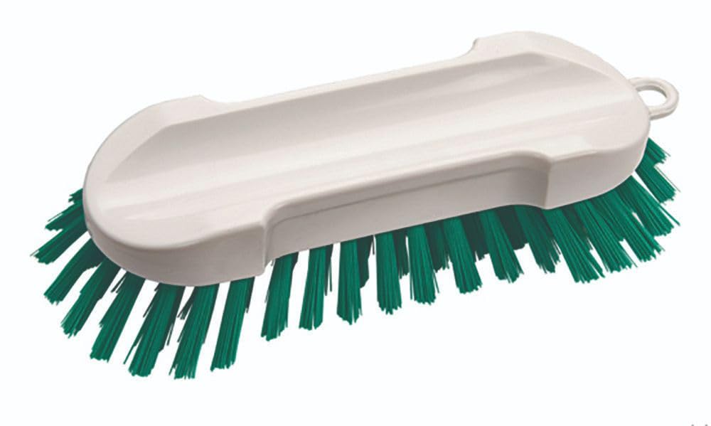 Diversey Cepillo Rascador De Mano Cerda Dura - 205 X 65 X 55 Mm - Verde