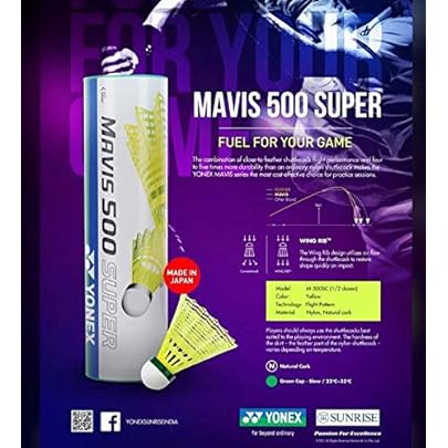 yonex mavis 500 super