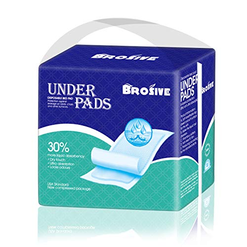 Incontinence Bed Pads Disposable Underpads For Adults, Children And Pets,Absorbency Disposable Bed Pads For Incontinence (36Lx23W,30Pads) #TOP5