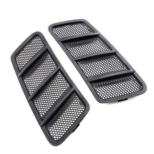 Mofans Front Hood Air Vents Cover Fit For Mercedes Benz W166 Gl Ml-Class 2012 2013 2014 2015, Hood Vent Grille Replace For 1668800105 1668800205 #TOP3