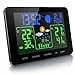 Produktbild CSL-Computer - Funk Wetterstation mit Farbdisplay und Außensensor - Innen und Außentemperatur - Barometer mit Luftdruckhöhenausgleich - Frostalarm - 2 Weckalarme - LCD Display - inkl. Netzteil