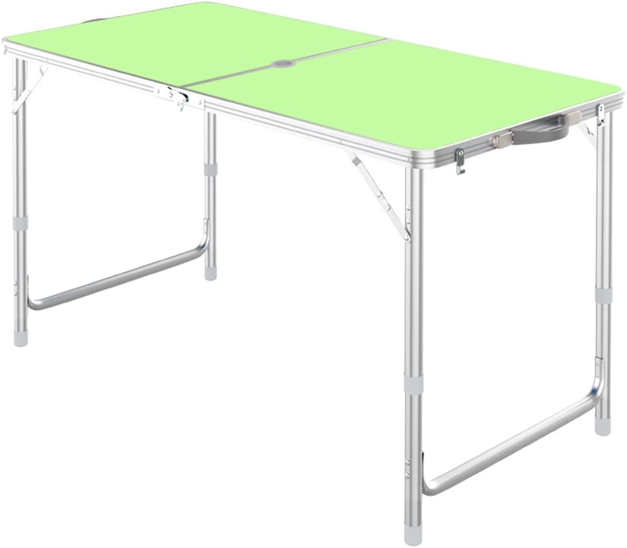 Amazon | アウトドア 折りたたみ テーブル120cm 高さ3段階調整可能