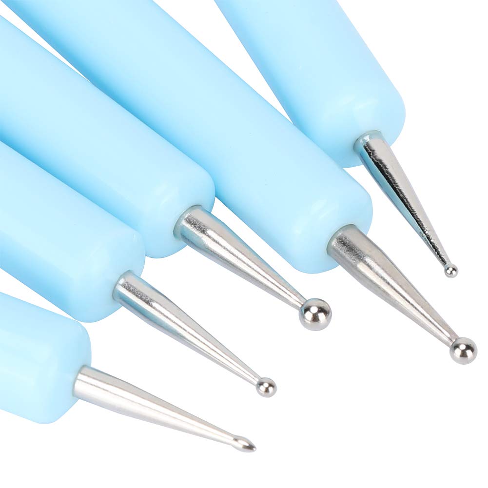 Versatile 5pcs Clay Sculpting Tool Set with DualSided Silicone Heads Good for Carving Modeling and Detailing in Ceramics and Cake Decoration Accessories