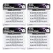 Ardell False Eyelashes Mega Individuals Knot-Free Short Black 4 Pack