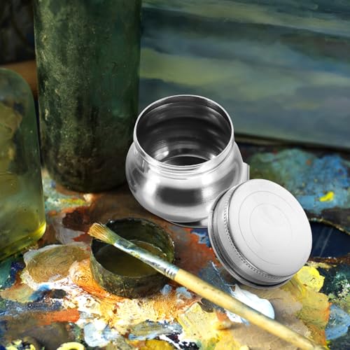 Vasos de Paleta para Pintura al Aire Libre Contenedor Portátil Óleo 5