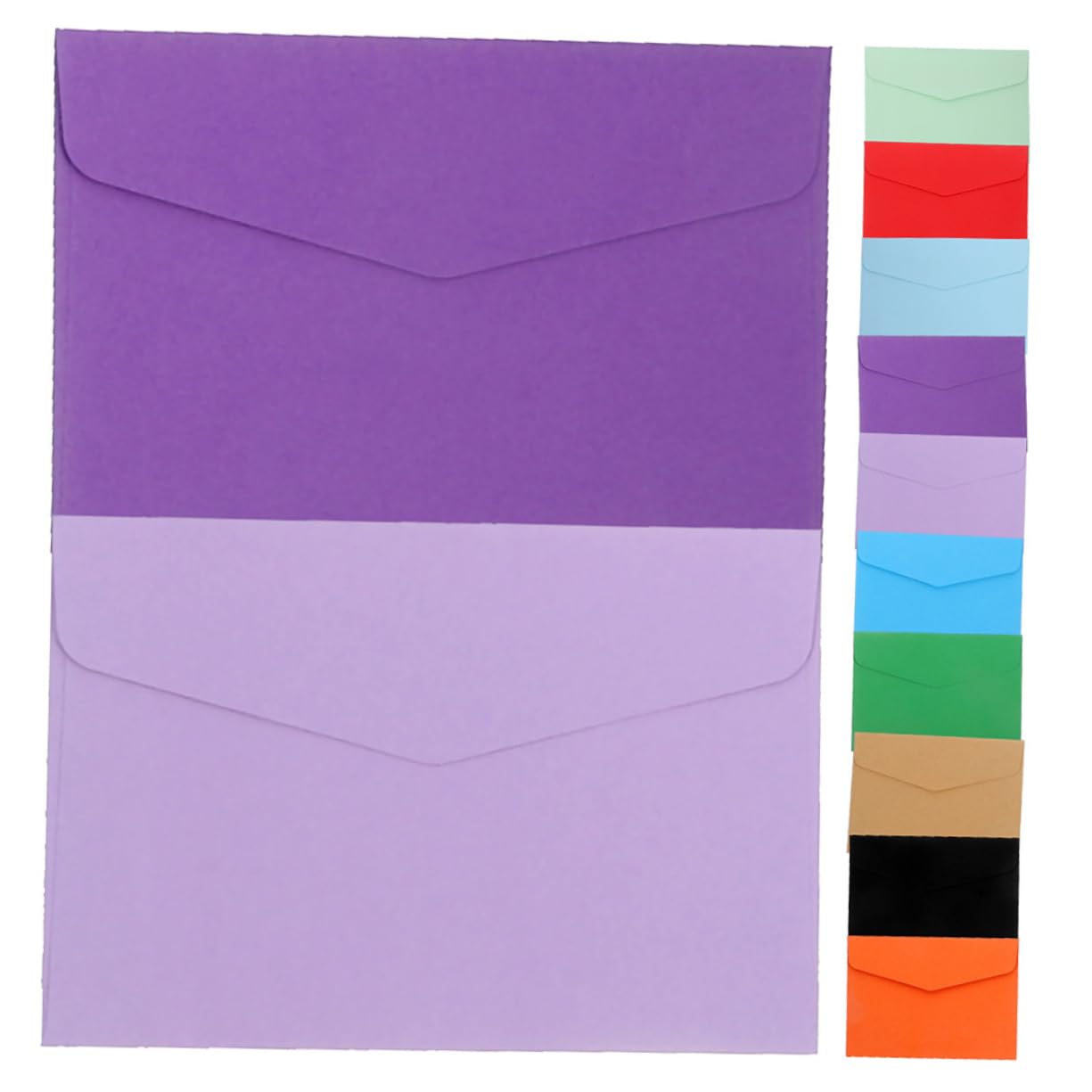 350pezzi Buste Colorate Decorative Carta Piccole Per Inviti e Regali Per Compleanni Matrimonio e Feste Di Natale