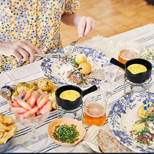 image for Artestia Butter Warmer for Seafood Set of 4, Ceramic Lobster Butter Wa