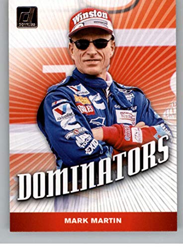 2020 Donruss Racing Dominators #10 Mark Martin Valvoline/Roush Racing/Ford Official NASCAR Trading Card