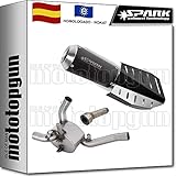 GDU1603DOM + GDU8515 + G9933 SPARK ESCAPE COMPLETO NOCAT NEGRO MOTOGP MOTO-GP DUCATI MULTISTRADA 1200 2014 14 GDU1603DOM + GDU8515 + G9933