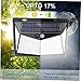 SEWOART Solar Power Lamp 2 Pack Solar Wall Light Sensor Waterproof Outdoor Yard Light Easy Install Tool