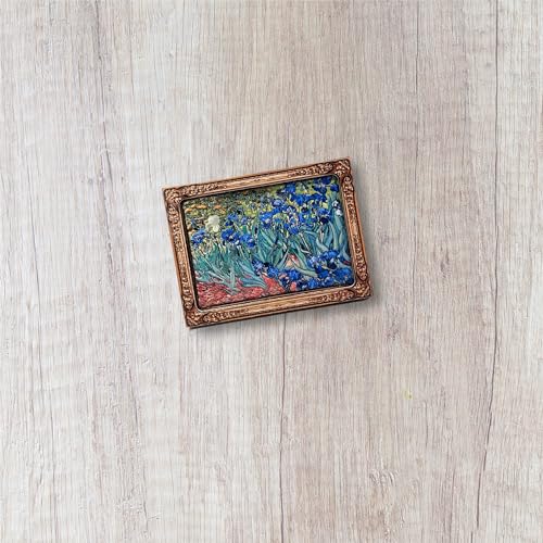 Imán decorativo rectángulo Van Gogh 3 pulgadas miniatura 5