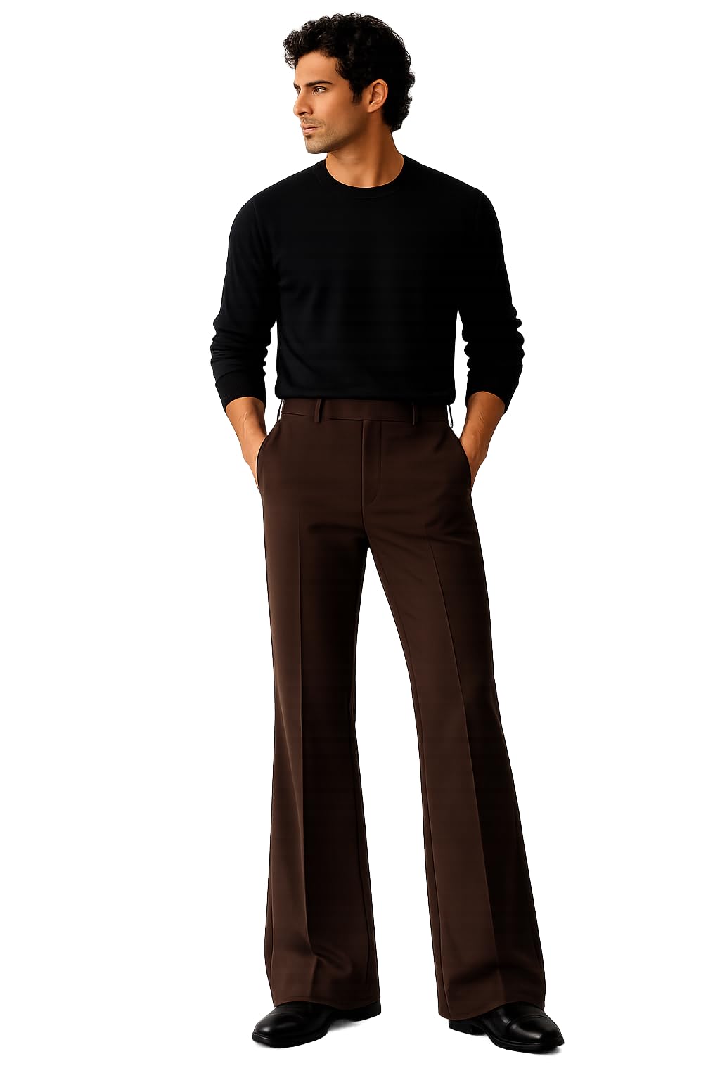 Men Formal Pant Bellbottom-picture-29