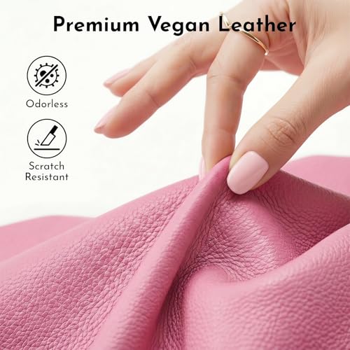 Image of Tote Bag for Women Vegan Leather Bucket Purse for Women Top Handle Handbag Shoulder Bag with Detachable Small Purse
