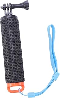 Mikikit Floating Stick Floating Buoy Grip Floating Handheld Stick Camera Accessories Buoyancy Rod Stabilizer Selfie Stick Orange Hero4 Camera Floating Banner Diving Stick