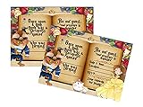 Silly Goose Gifts Be Our Guest - Beauty and the Beast Party Decor Invitations Sticker Supply Set (Be Our Guest Invite)