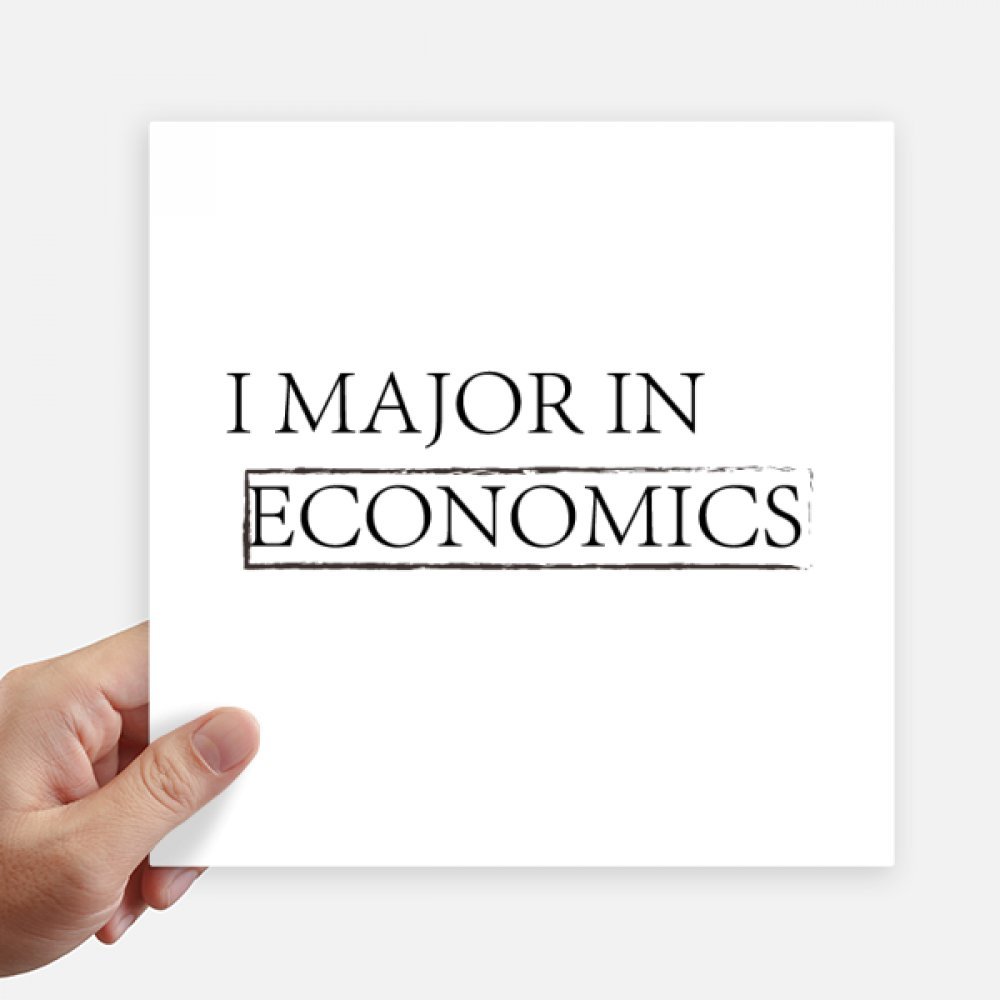 Pegatinas de economía de 20cm para personalizar portátiles de estudio y paredes de despachos