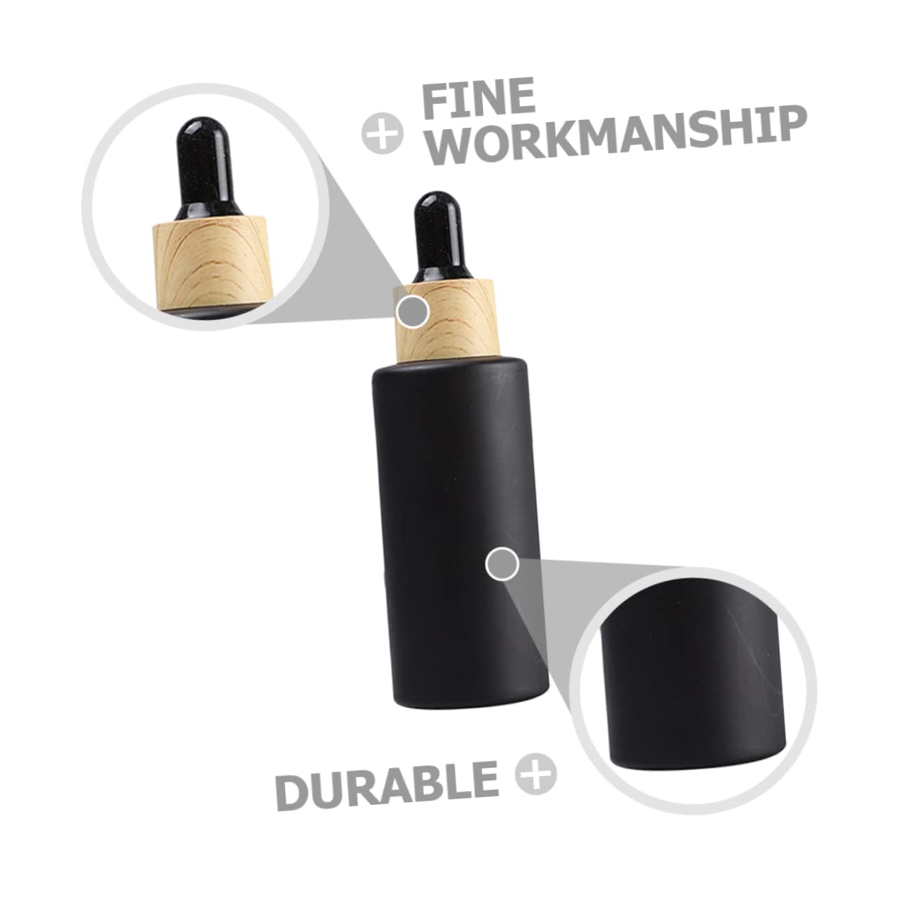 3 Juegos De Frascos Cuentagotas De Vidrio De Viaje De 50 Ml Rellenables para Aceites Esenciales (6 Unidades X 3)