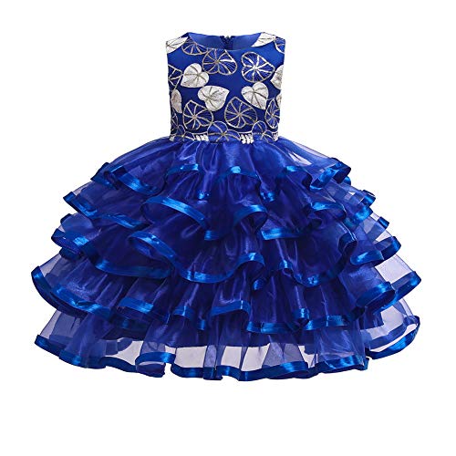 Robe de princesse pour mariage bleu azur, finitions haute élégance