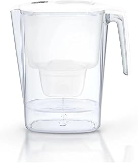 PIGENE Tanque de filtro de agua potable Purificador de agua 3.6L purificador de agua filtro de carbón activado purificador de agua de cocina tanque de agua doméstico (Color : 3.6L WHITE)